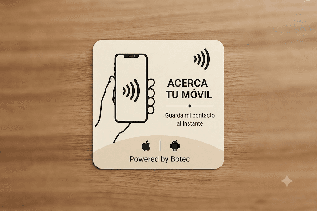 Acceso QR y NFC a reservas online BOTEC